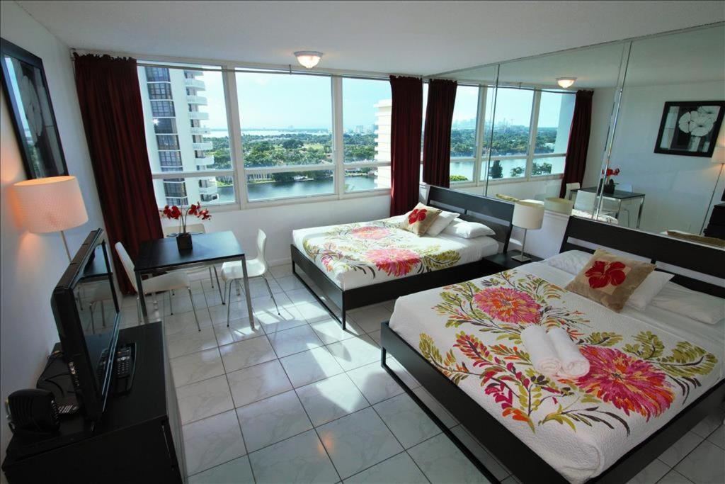Castle 1118 Studio Bayview Direct Beach Access, Tennis, Pool, Restaurants, Free Parking Miami Beach Exterior foto